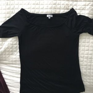 Splendid, thinly ribbed T-shirt